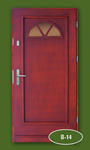 Drzwi drewnianie wejściowe 'ZBYDREW' model B-14 w sklepie internetowym dd-company.pl