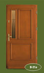 Drzwi drewnianie wejściowe 'ZBYDREW' model B-21a w sklepie internetowym dd-company.pl
