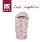 Śpiwór zimowy wodoodporny z kapturem do wózka 6-24m Footmuff Soft Pink Red Castle w sklepie internetowym MądreSzkraby