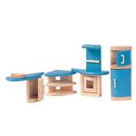 Drewniane mebelki dla lalek - meble Kuchnia Decor do domku dla lalek, Plan Toys PLTO-7440 w sklepie internetowym MądreSzkraby