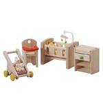 Drewniane mebelki dla lalek - meble pokój niemowlaka do domku dla lalek, Plan Toys PLTO-7329 w sklepie internetowym MądreSzkraby