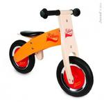 Drewniany rowerek biegowy - balansujący rowerek z drewna dla dzieci, Janod w sklepie internetowym MądreSzkraby