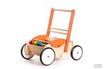 Drewniany chodzik pchacz dla dzieci - chodzik (wózek) na klocki, dla lalek, Bajo w sklepie internetowym MądreSzkraby