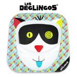 Talerz z melaminy Kot Charlos - talerz dwudzielny 22cm, Les Deglingos 55118 - Kot Charlos w sklepie internetowym MądreSzkraby