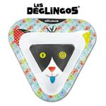 Miseczka do jedzenia dla dzieci z melaminy Kot Charlos, Les Deglingos - Kot Charlos w sklepie internetowym MądreSzkraby