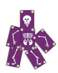 Gra karciana Bogoss - ludzkie szkielety, świeci w ciemności, DJECO DJ05160 w sklepie internetowym MądreSzkraby