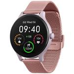 Garett Smartwatch Classy różowy stalowy w sklepie internetowym karnatka.pl