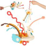 Zabawka sensoryczna gryzak Montessori dla niemowląt łabędź w sklepie internetowym karnatka.pl