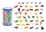 Figurki zwierzęta morskie dzikie zagrodowe dinozaury zestaw mix 48sztuk w sklepie internetowym karnatka.pl