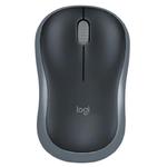 Logitech Mysz M185 Swift bezprzewodowa szara w sklepie internetowym karnatka.pl