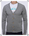 TURBOKOLOR Roman Cardigan Grey SS12 w sklepie internetowym SnowStyle.pl