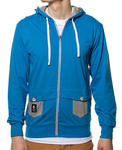 TURBOKOLOR Atlantic Lightweight Hoodie blue SS12 w sklepie internetowym SnowStyle.pl