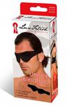 LUX FETISH Blindfold Czarna maska na oczy w sklepie internetowym Erogaget