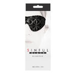 Maska na Oczy SINFUL BLINDFOLD BLACK w sklepie internetowym Erogaget