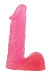 Dildo XSkin Transparent Pink 15 cm w sklepie internetowym Erogaget