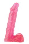 Dildo XSkin Transparent Pink 20 cm w sklepie internetowym Erogaget