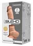 Dildo z przyssawką i jądrami memory silicone 18,8 CM w sklepie internetowym Erogaget