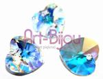 Kryształy Swarovski Heart Charm Crystal AB 14 mm w sklepie internetowym Art-bijou.com