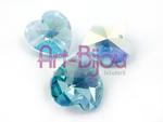 Kryształy Swarovski Heart Charm Aquamarine AB 14 mm w sklepie internetowym Art-bijou.com