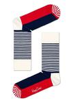 Skarpetki Happy Socks - SH01-068 - granatowo - czerwono - białe w sklepie internetowym Sport-trada