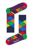 Skarpetki Happy Socks - ARY01-6002 - kolorowe kwadraty w sklepie internetowym Sport-trada