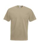 Koszulka męska Fruit of the Loom Valueweight 610360 3M - khaki w sklepie internetowym Sport-trada