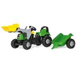 ROLLY TOYS TRAKTOR NA PEDAŁY Z ŁYŻKĄ I PRZYCZEPĄ KID DEUTZ-FAHR 2,5-5 LAT 023196 w sklepie internetowym e-zabawkowo.pl