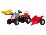 ROLLY TOYS TRAKTOR NA PEDAŁY Z ŁYŻKĄ I PRZYCZEPĄ KID STEYR 2-5 LAT 023936 w sklepie internetowym e-zabawkowo.pl