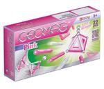 GEOMAG KLOCKI MAGNETYCZNE PINK 22EL. GEO-340 w sklepie internetowym e-zabawkowo.pl