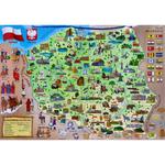 WOODY MAGNETYCZNA MAPA POLSKI 3w1 WD91234 w sklepie internetowym e-zabawkowo.pl