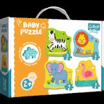 TREFL BABY PUZZLE ZWIERZĄTKA NA SAFARI 36073 w sklepie internetowym e-zabawkowo.pl