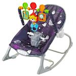 EUROBABY LEŻACZEK LITTLE FOREST PURPLE DO 18 KG EB358 w sklepie internetowym e-zabawkowo.pl