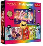 TREFL PUZZLE 3w1 RAINBOW HIGH 93307 w sklepie internetowym e-zabawkowo.pl