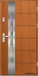 Drzwi zewnętrzne drewniane sosna 74 mm OEMER w sklepie internetowym Homedoors.eu 