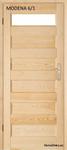Drzwi łazienkowe sosnowe drewniane MODENA 60/70/80/90 w sklepie internetowym Homedoors.eu 