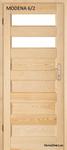 Drzwi łazienkowe sosnowe drewniane MODENA 60/70/80/90 w sklepie internetowym Homedoors.eu 