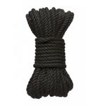Kink Hogtied Bind & Tie 6mm Black Hemp Bondage Rope 30 Feet w sklepie internetowym sexownysklep.pl