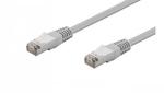 Kabel krosowy patchcord F/UTP kat.5e CCA szary 1m 73077 w sklepie internetowym CSEiE.com.pl