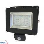 NAÃÂWIETLACZ LED SMD LOFOT 30W 6000K 2600LM IP65 CZARNY CZ. PIR w sklepie internetowym CSEiE.com.pl