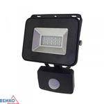 NAÃÂWIETLACZ LED SMD LOFOT 10W 3500K 850LM IP65 CZARNY CZ. PIR w sklepie internetowym CSEiE.com.pl