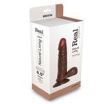 Dildo-REALISTIC DILDO REAL RAPTURE BROWN 6.5"""""""""""""" w sklepie internetowym eRozkosz.pl