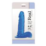 Dildo-JELLY DILDO REAL RAPTURE BLUE 6,5""""""""""""""" w sklepie internetowym eRozkosz.pl