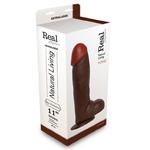 Dildo-REALISTIC DILDO REAL RAPTURE BROWN 11""""""""""""""& w sklepie internetowym eRozkosz.pl