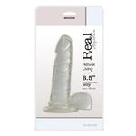 Dildo-JELLY DILDO REAL RAPTURE CLEAR 6,5""""""""""""""&quo w sklepie internetowym eRozkosz.pl