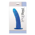 Dildo-JELLY DILDO REAL RAPTURE BLUE 7"""""""""""""""& w sklepie internetowym eRozkosz.pl