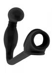 No.2 - Butt Plug with Cockring - Black w sklepie internetowym eRozkosz.pl