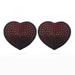 Reusable Red Diamond Heart Nipple Pasties w sklepie internetowym eRozkosz.pl