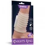 Vibrating Spiral Knights Ring (White) w sklepie internetowym eRozkosz.pl