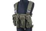 Kamizelka typu Chest Rig - zielony OD w sklepie internetowym Redberet.pl