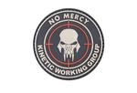 Naszywka 3D - NO MERCY – KINETIC WORKING GROUP - Black w sklepie internetowym Redberet.pl
